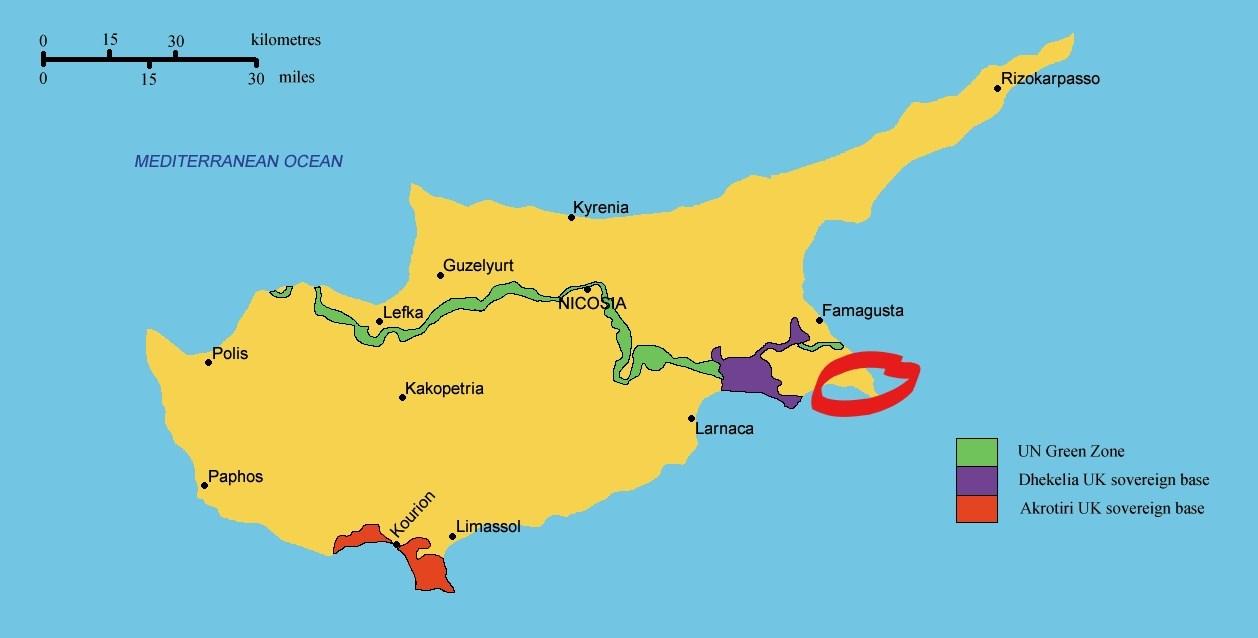 Kapparis Ciprus Terkep Terkep Kapparis Ciprus Del Europaban Europa