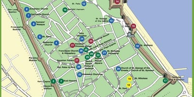 Térkép famagusta észak-Ciprus